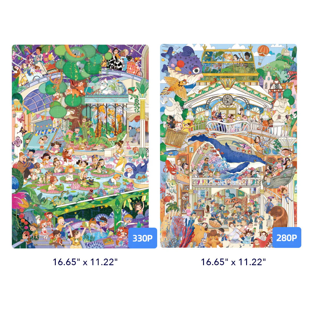 Level Up dėlionių rinkinys - 8 lygis Istorijos muziejus