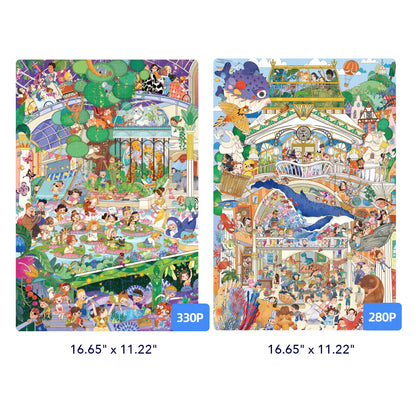 Level Up dėlionių rinkinys - 8 lygis Istorijos muziejus