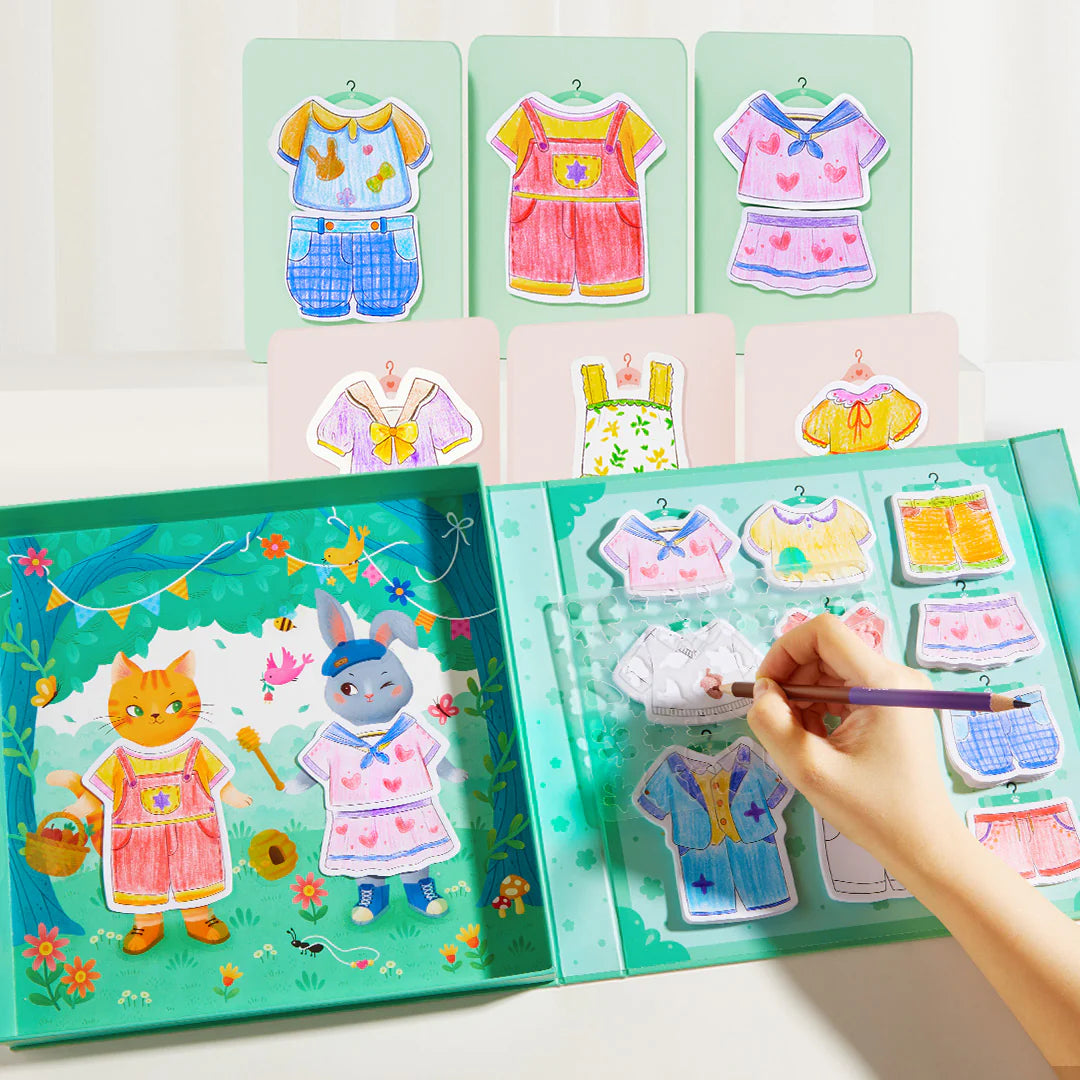 Kūrybinis drabužių dizaino rinkinys - Gyvūnai