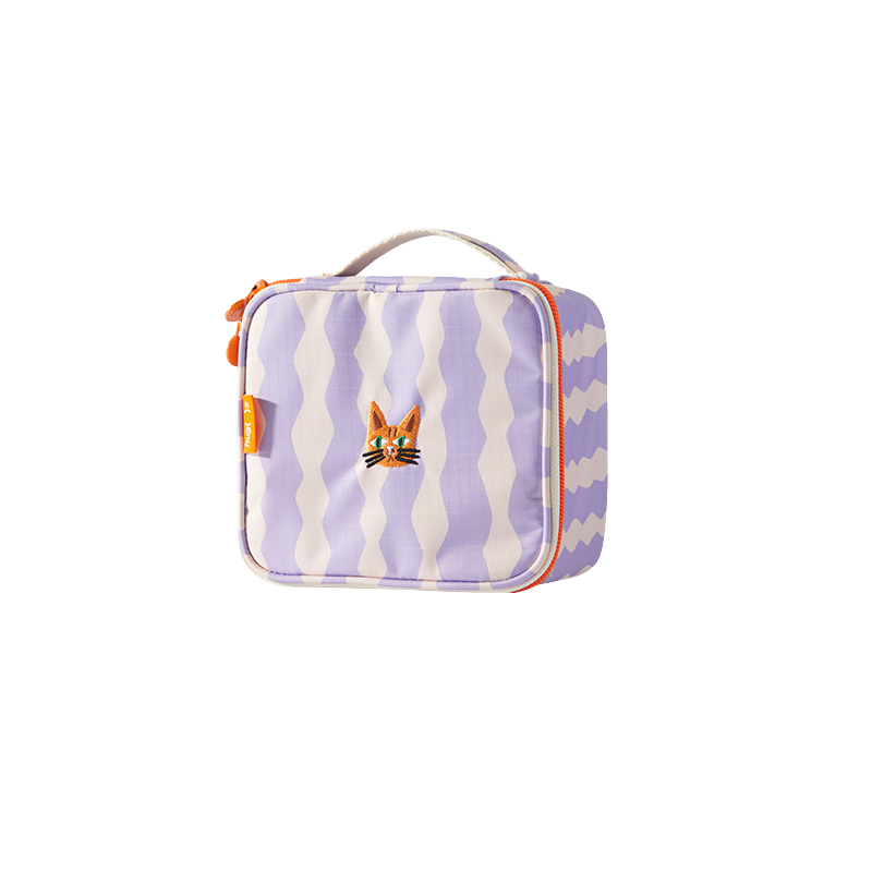 Daugiafunkcinis dėklas Violetinis katinėlis