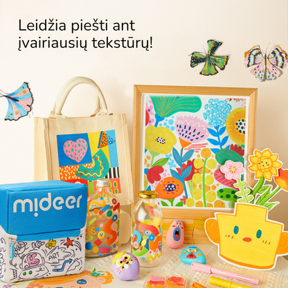 Acrylic markers in &quot;graffiti&quot; bag - 24 colors