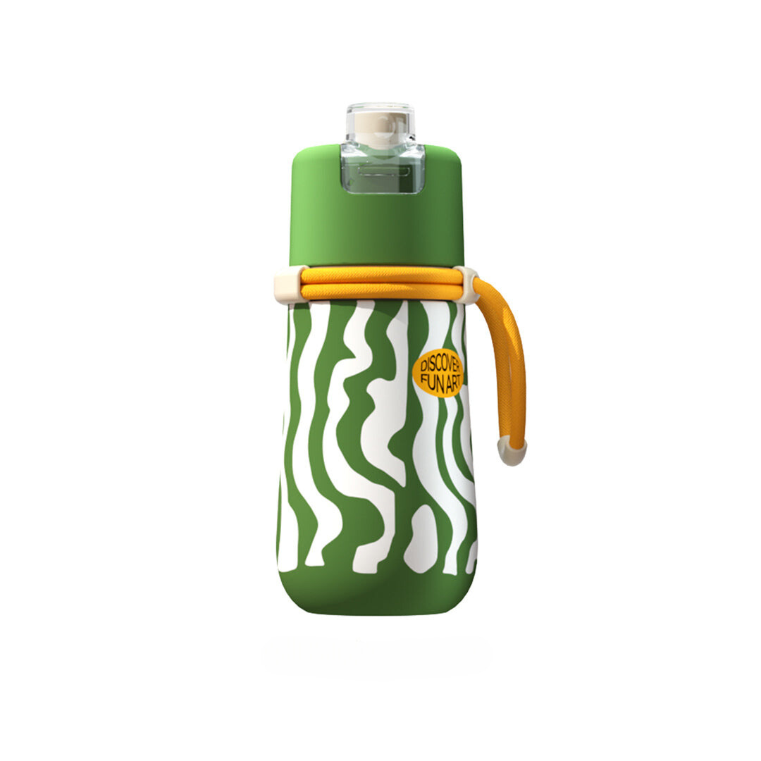Vėsinanti 2in1 gertuvė su purškikliu, 500ml  - Water Green