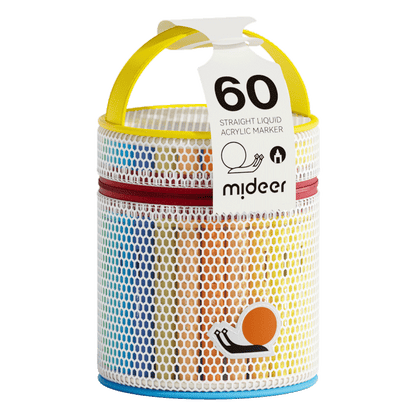 Vandens pagrindo akriliniai markeriai - 60 spalvų