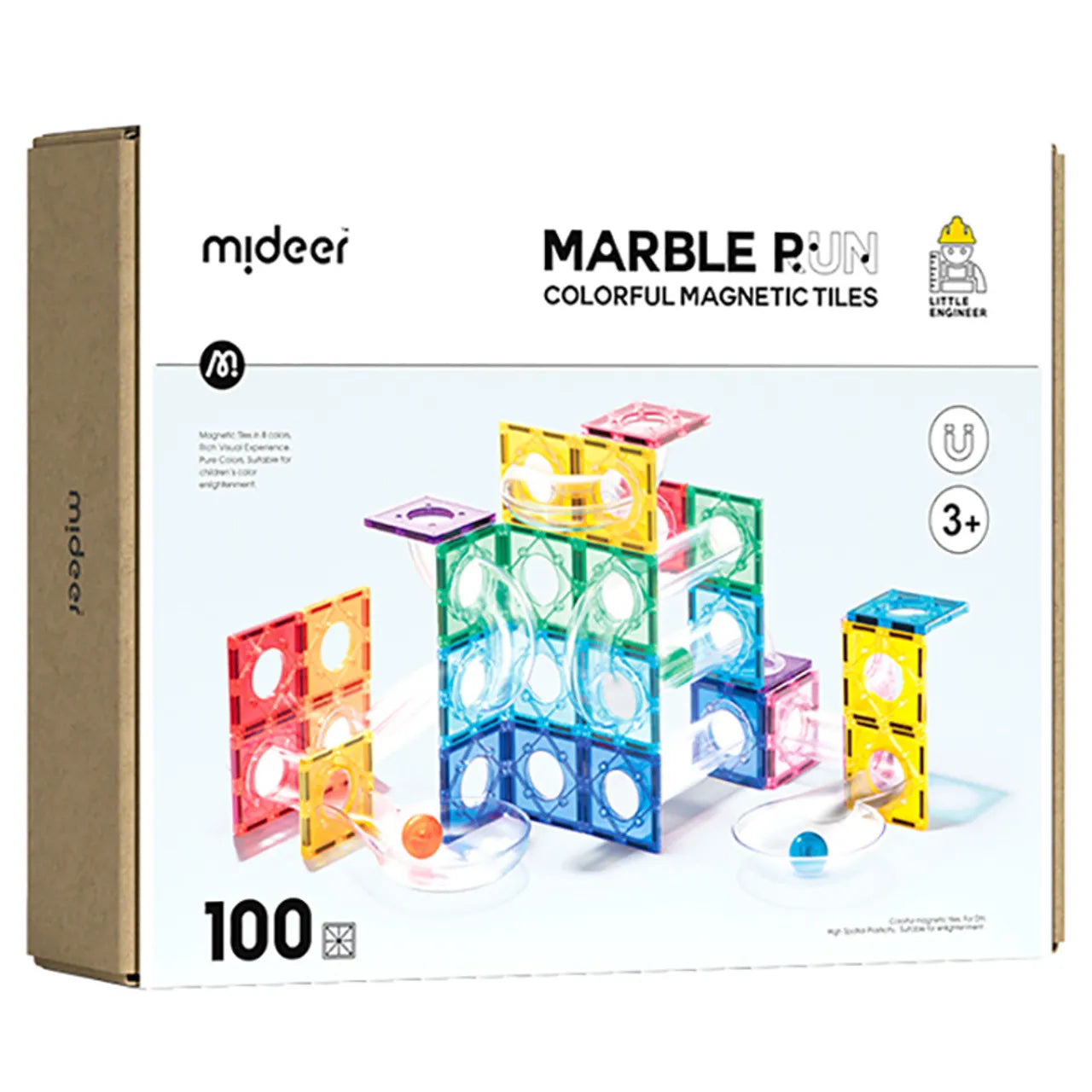 Magnetinis konstruktorius - Trasa - 100 dalių
