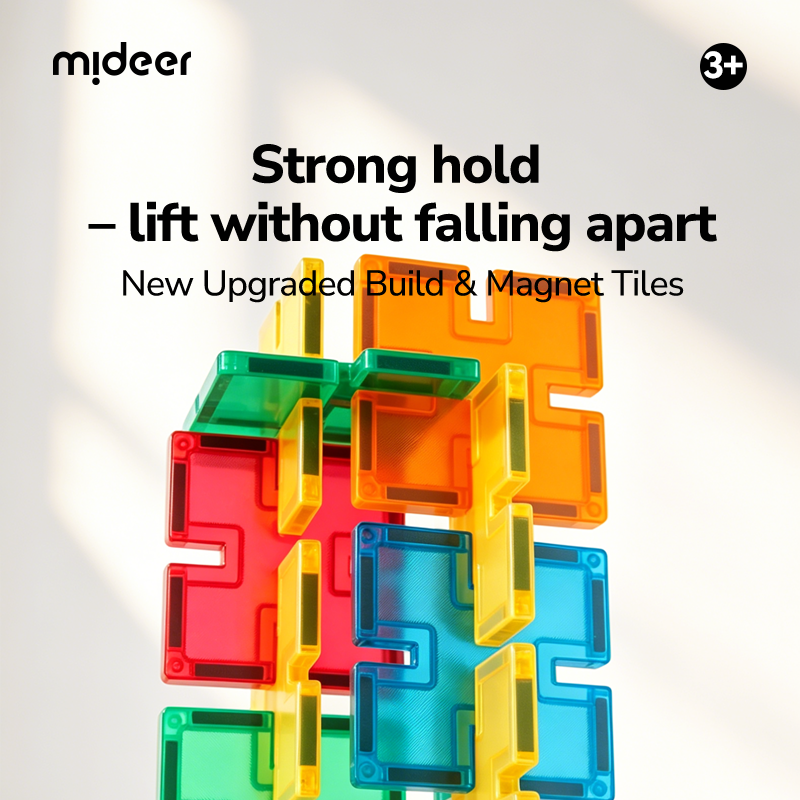 2-in-1 Magnetic Building Set - 48 Pieces