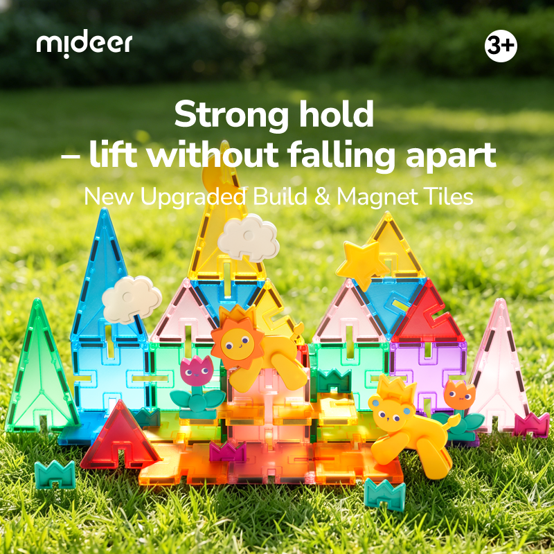 2-in-1 Magnetic Building Set - 48 Pieces