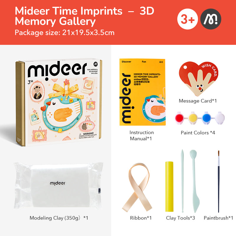Molio lipdymo rinkinys - 3D prisiminimų galerija