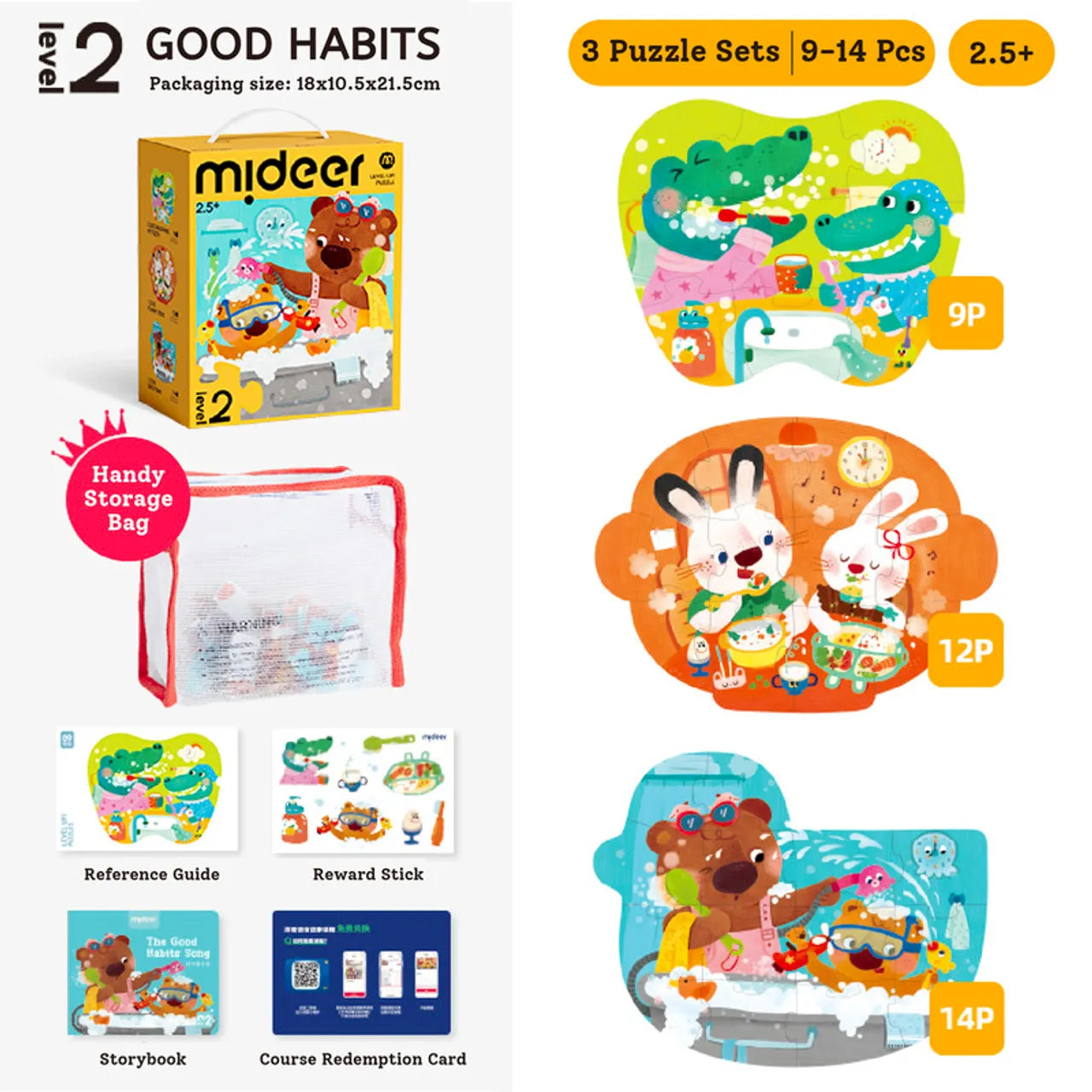 Level Up Puzzle Set – Level 2: Daily Routine