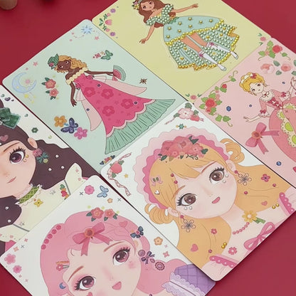 3in1 kūrybinių dirbtuvių rinkinys "Princesės fantazijų makiažas" NEW