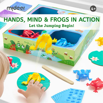 Interaktyvus stalo žaidimas - Varlės šoklės