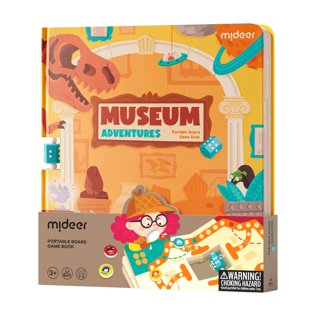 6in1 board game book - Adventures in the museum