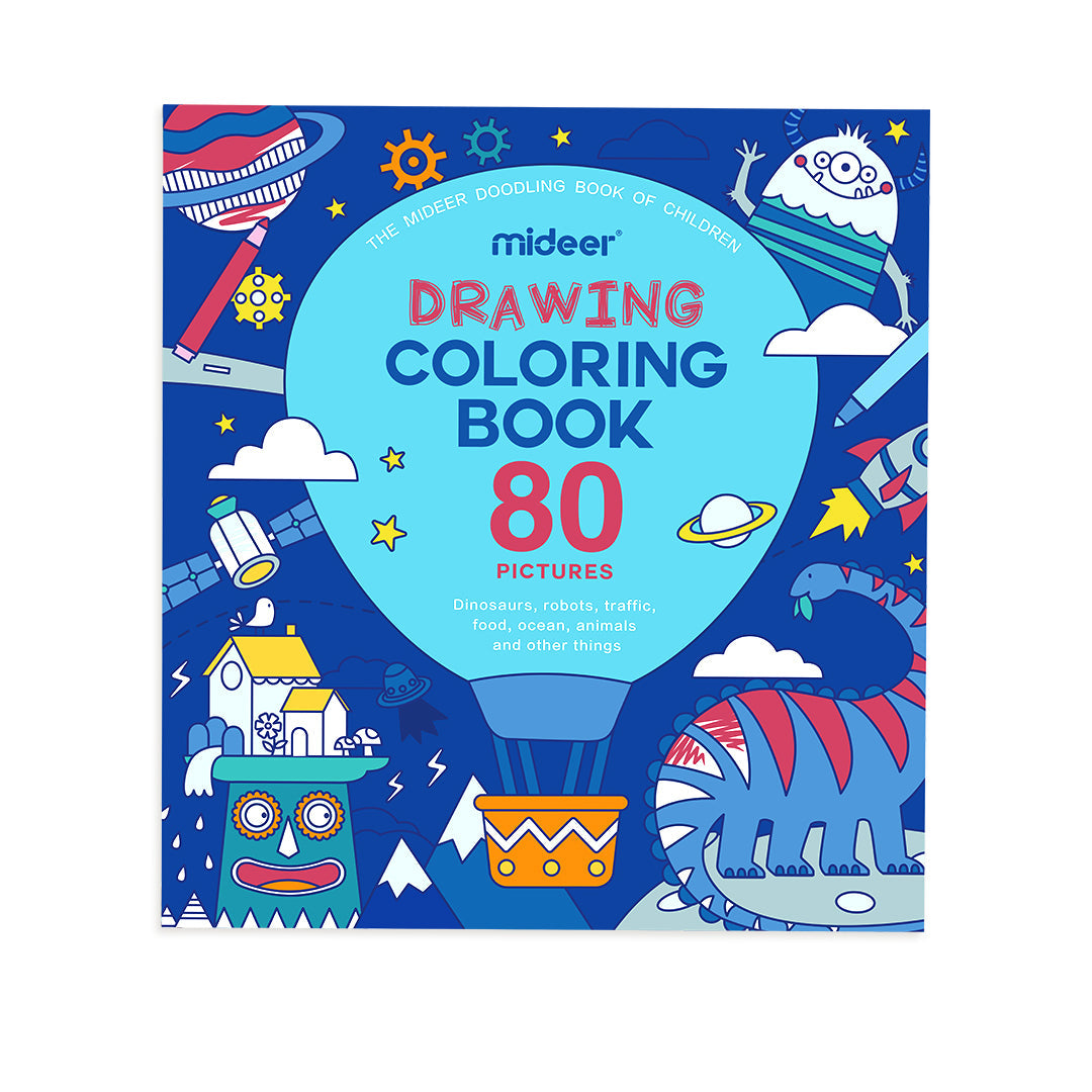 Large Drawing Book - Blue