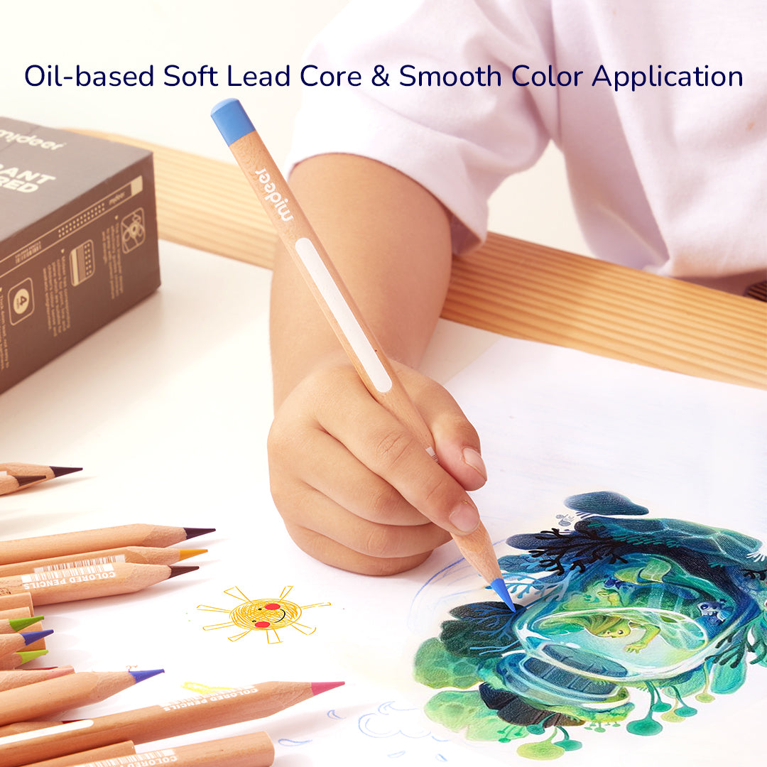 Spalvoti pieštukai - 48 spalvos