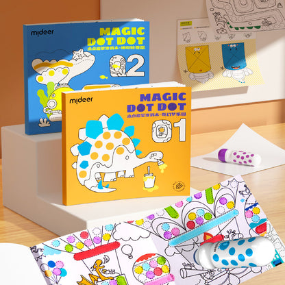 Dot coloring book &quot;Wonderland&quot;