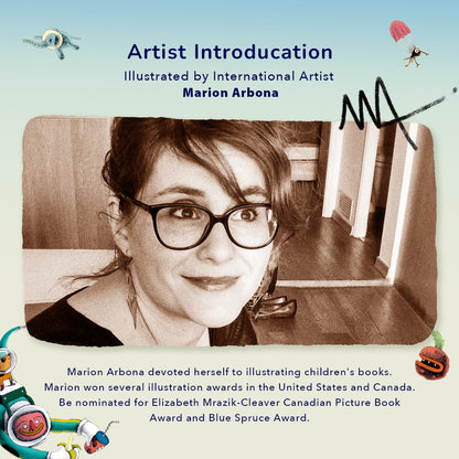 Menininės kurta dėlionė - Little People In My garden, 500 dalių