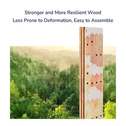 Medinė 3D dėlionė - Drugys