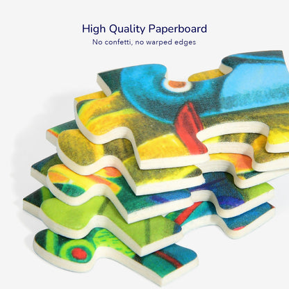 Menininės kurta dėlionė - Little People In My garden, 500 dalių