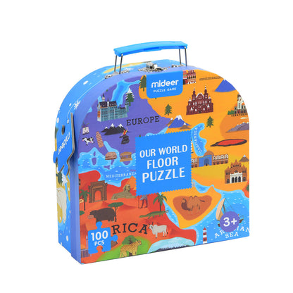 pasaulio Nešiojama dėlionė Pasaulio žemėlapis