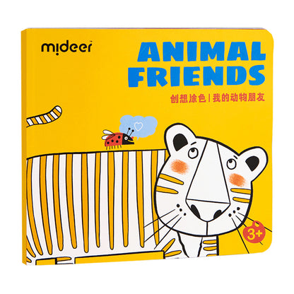 Coloring book - Animal friends